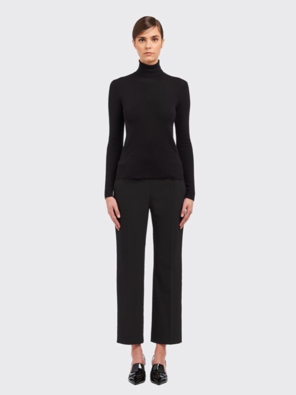 Prada black turtleneck Longsleeve top